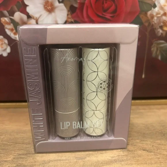Aromafields White Jasmine Lip Balm Set - Picture 2 of 3